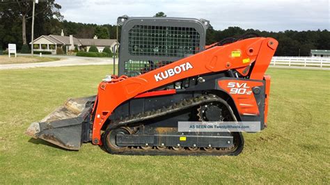 kubota skid steer loaders svl90|kubota svl90 forestry package.